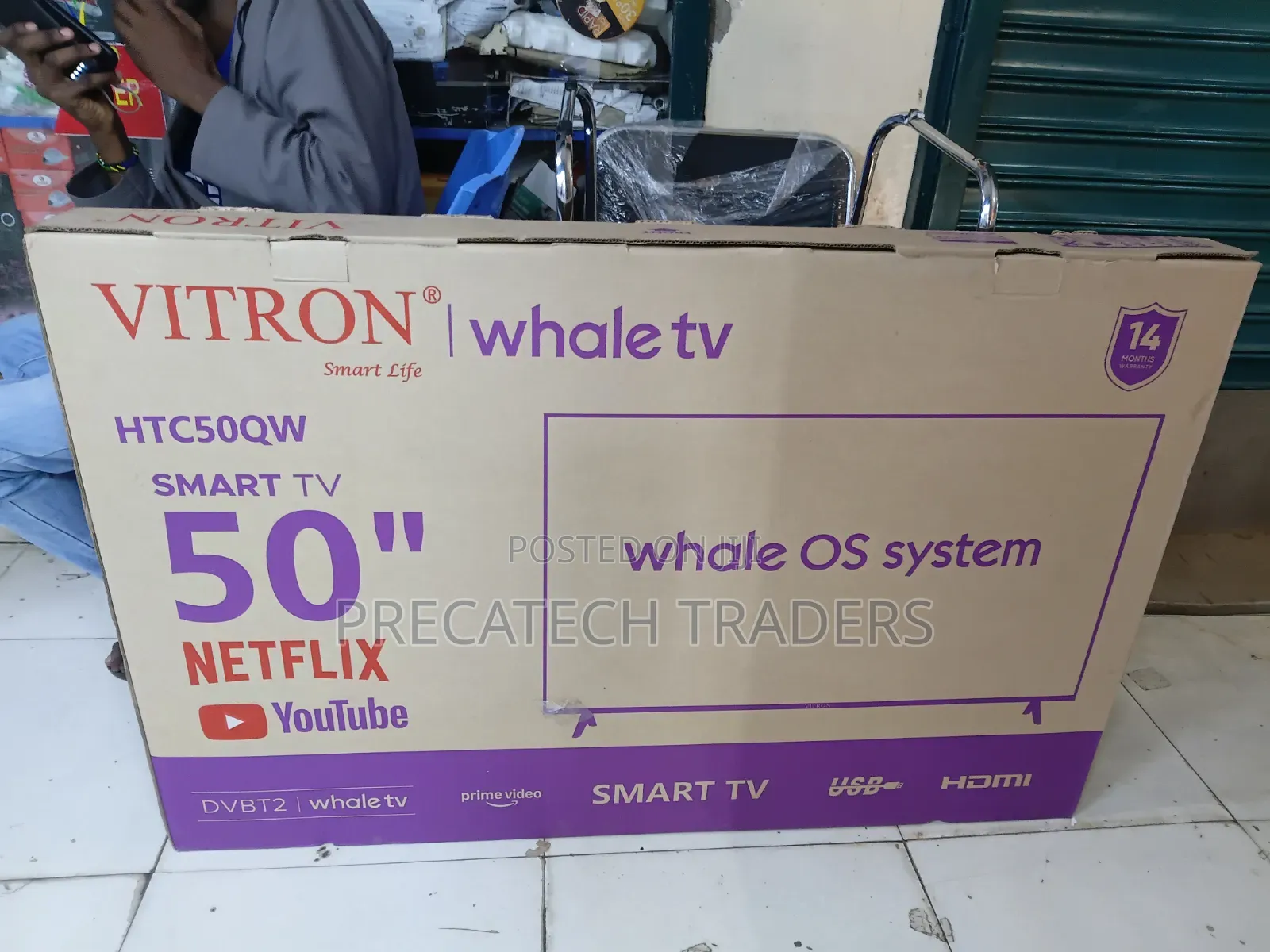 Vitron HTC50QN 50 Inch Smart TV – Full HD/Smart TV