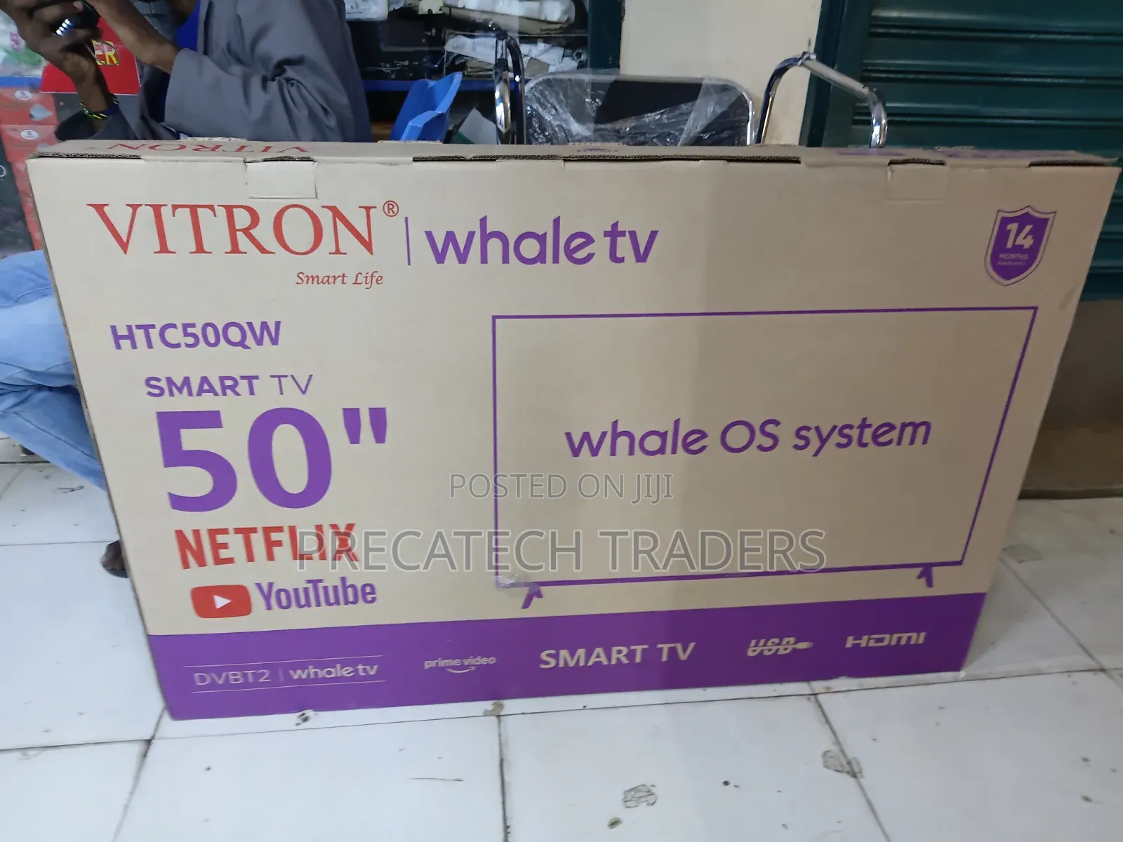 Vitron HTC50QN 50 Inch Smart TV – Full HD/Smart TV