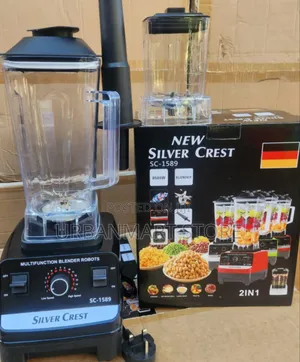A Brand New Silver Crest 8500W Commercial Blender With Copper Motor