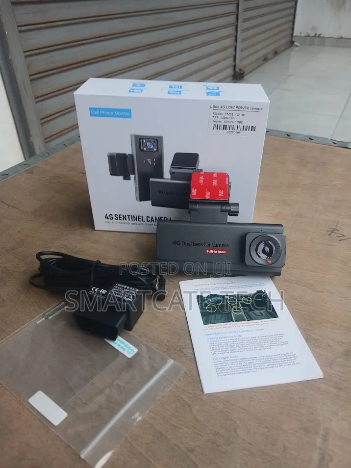 Advanced 4G Dash Cam – Dual Lens Front & Rear Video Recorder