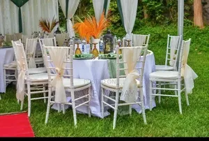 Table Set Ups and Floral Arrangements