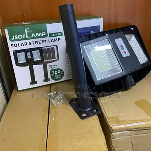 Intelligent Weatherproof Design Solar Light With 3 Heads JS 115 300W