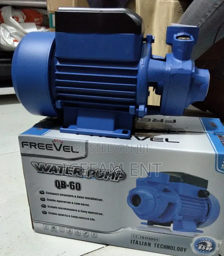 Freevel 0.5hp Electric Water Pump/370w, 28m Max Head Water Pump