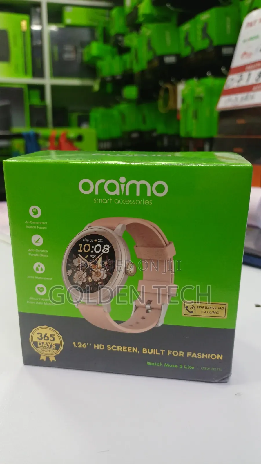 Oraimo Watch Muse 2 Lite Ip68 Smart Watch