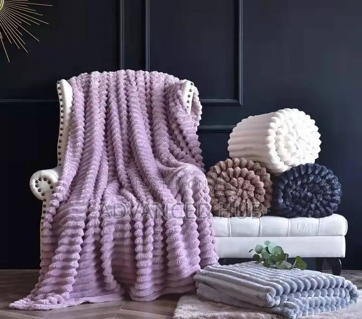 Cozy Fleece Throw Blanket