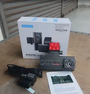 4G Dual Lens Dash Camera – Real-Time Tracking & HD Video Recording