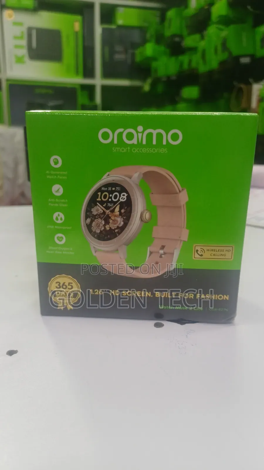 Oraimo Watch Muse 2 Lite 1.26'' IP68 Smart Watch