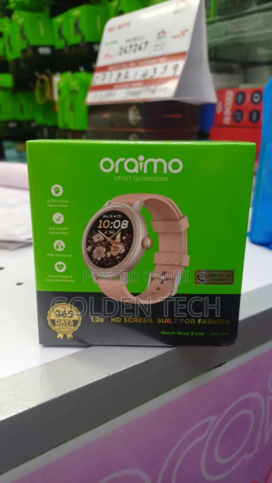 Oraimo Watch Muse 2 Lite 1.26'' IP68 Smart Watch
