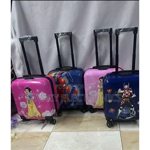 Kids’ Hard-Shell Suitcase Design, Lightweight With Wheels .