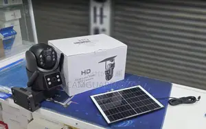 Wireless HD Dual Lens Solar Security Camera PTZ Pan/Tilt & Solar Panel