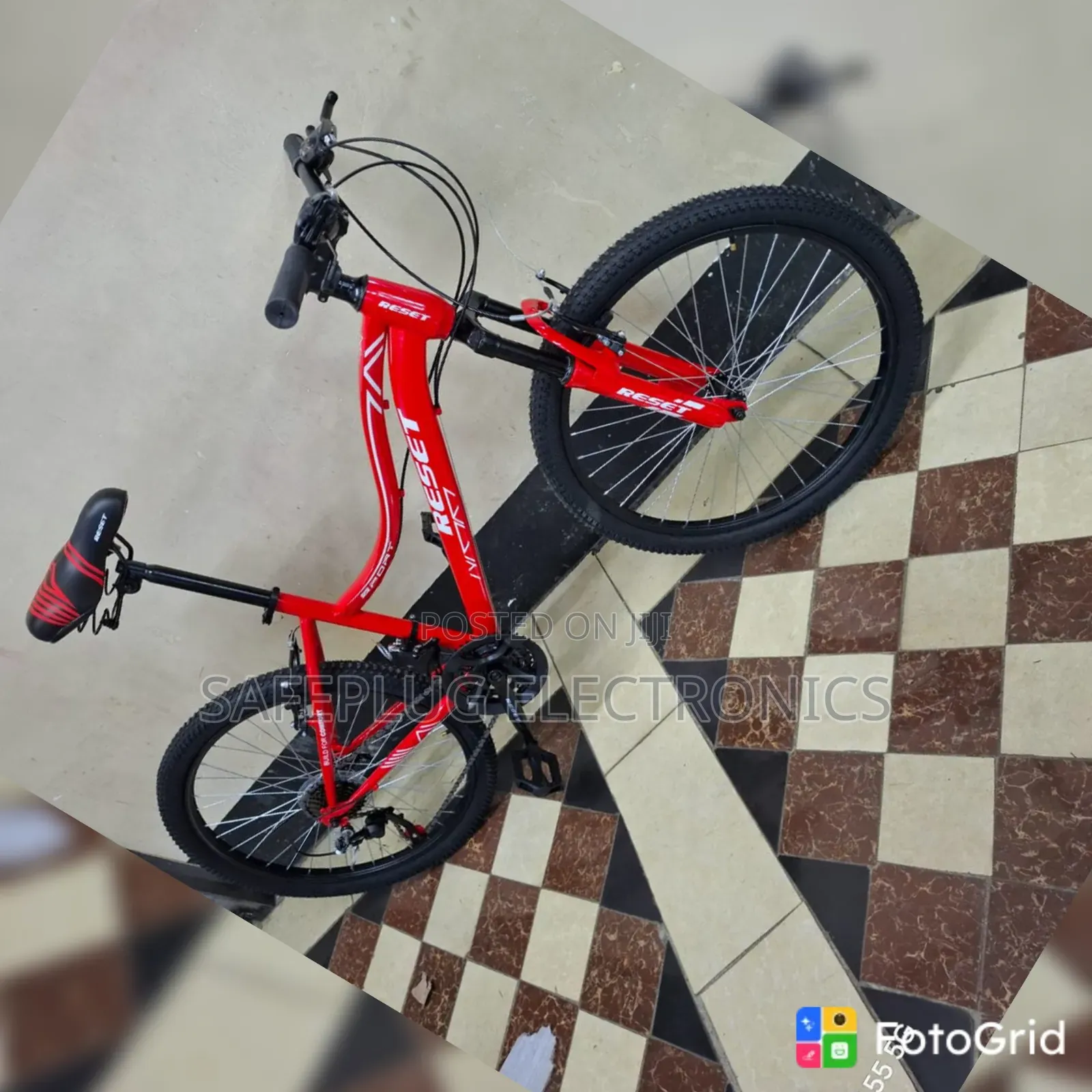24 Inch Geared Bicycle – Front Suspension Mountain Bike