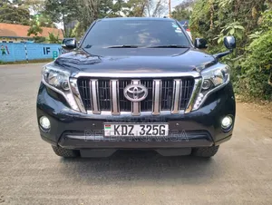 Toyota Land Cruiser Prado 2012 Matt Black