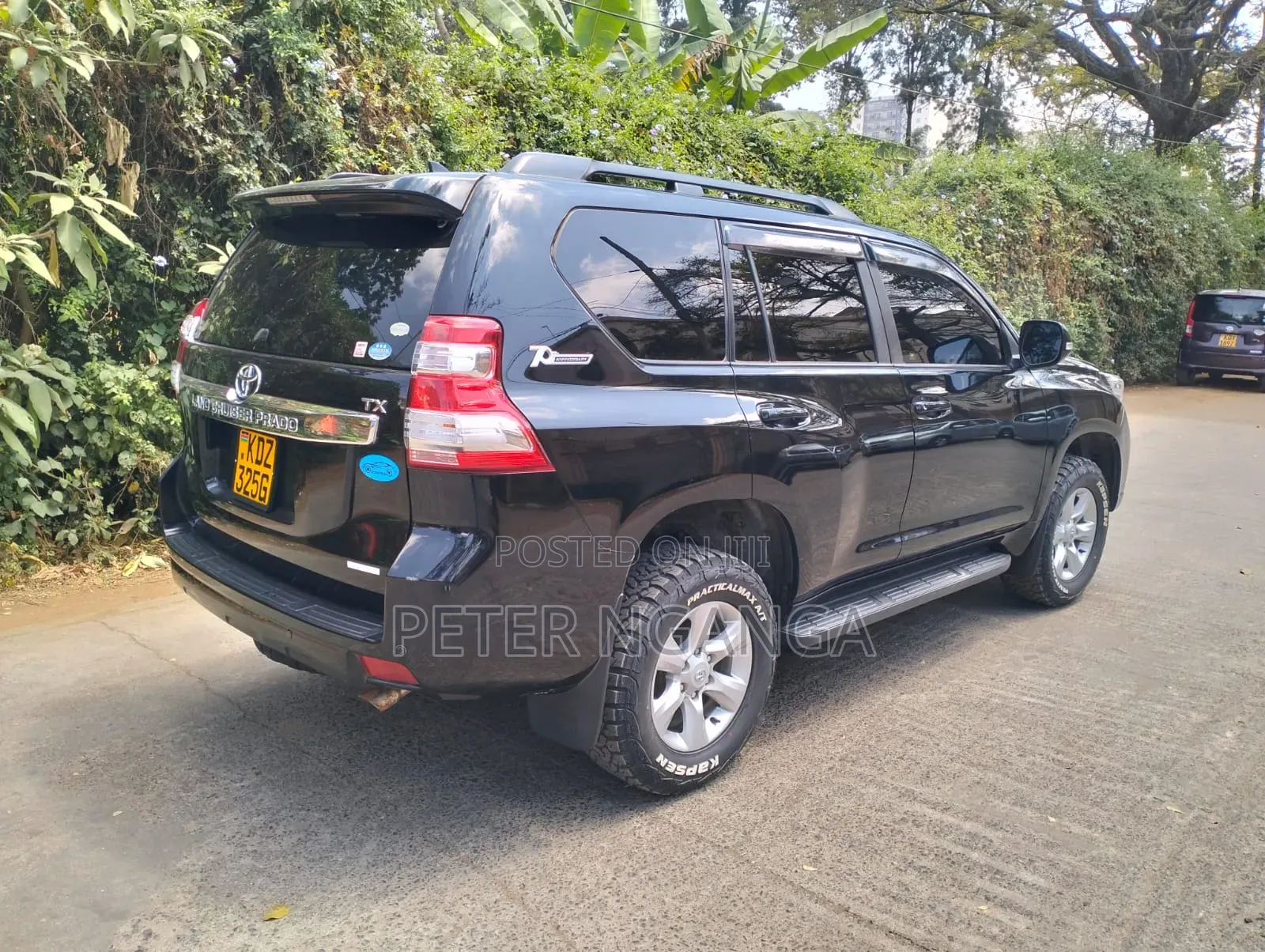 Toyota Land Cruiser Prado 2012 Matt Black