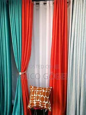 Curtainls and Pillows