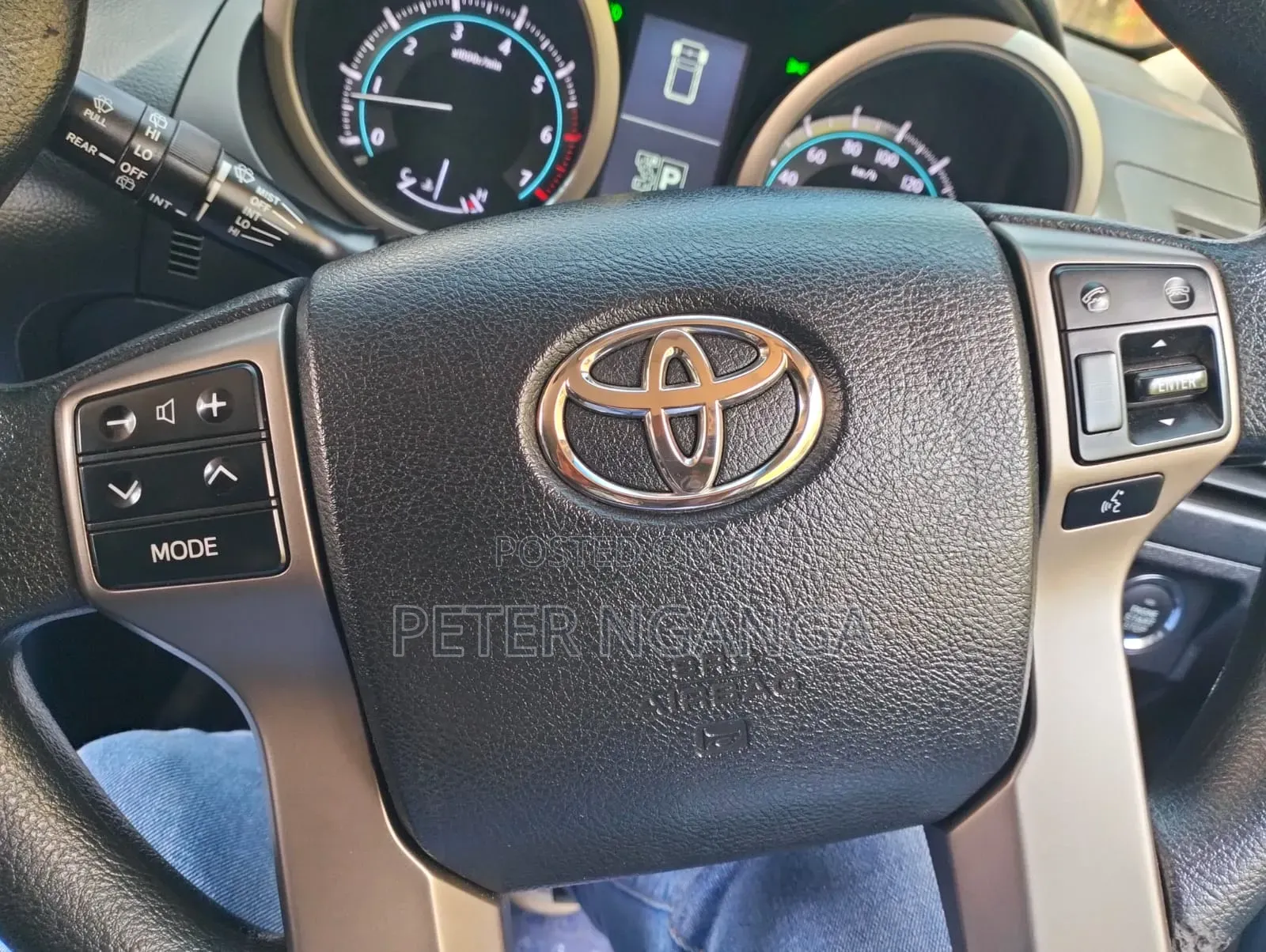 Toyota Land Cruiser Prado 2012 Matt Black