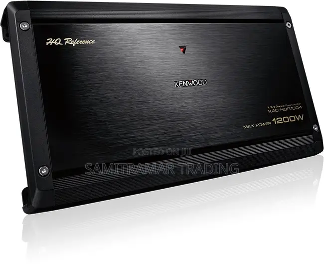 Kac-Hqr1004 Kenwood Class-Ab HQR Series 4-Ch Car Amplifier 1,200w Max