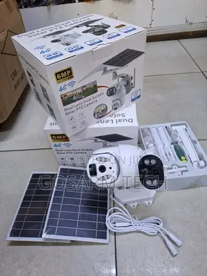 6MP UBox 4G Solar Powered Outdoor Solar Surveillance Camera Waterproof
