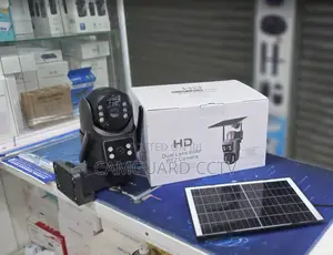 Ubox Solar-Powered Outdoor Dual Lens PTZ WiFi Camera –Motion Tracking