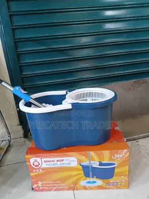Spin Mop With Bucket – Easy Floor Cleaning
