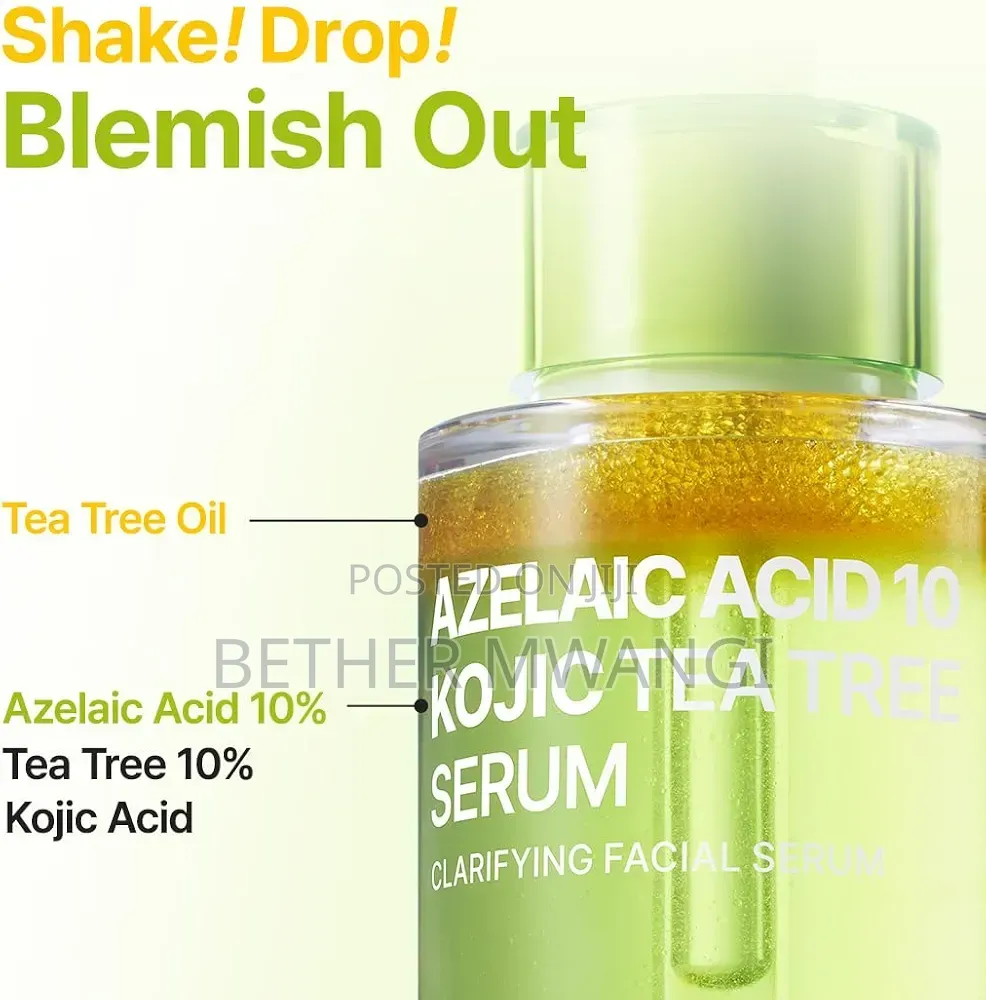 Purito SEOUL - Azelaic Acid 10 Kojic Tea Tree Serum 30ml in Kenya