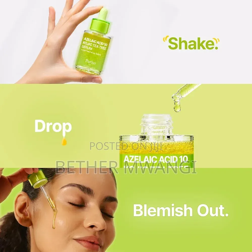 Purito SEOUL - Azelaic Acid 10 Kojic Tea Tree Serum 30ml in Kenya