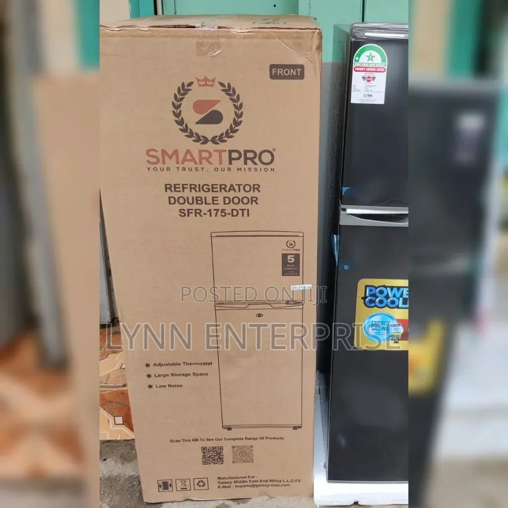 Smartpro Fridge 138L 2Door 175DTI Refrigerator