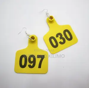 Heavy-Duty Laser Printed Ear Tags - Medium Numbered