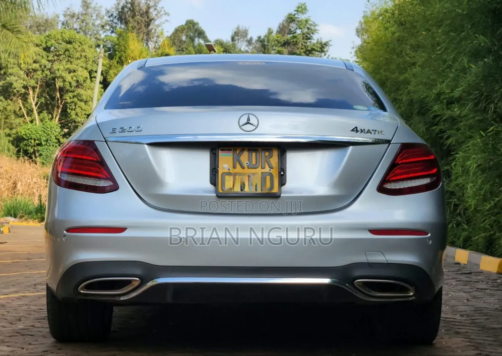 Mercedes-Benz E200 2017 Silver