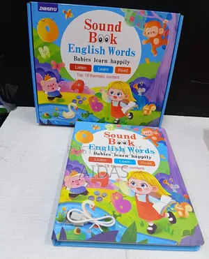 Rechargeable Sound Book – Interactive Educational Toy