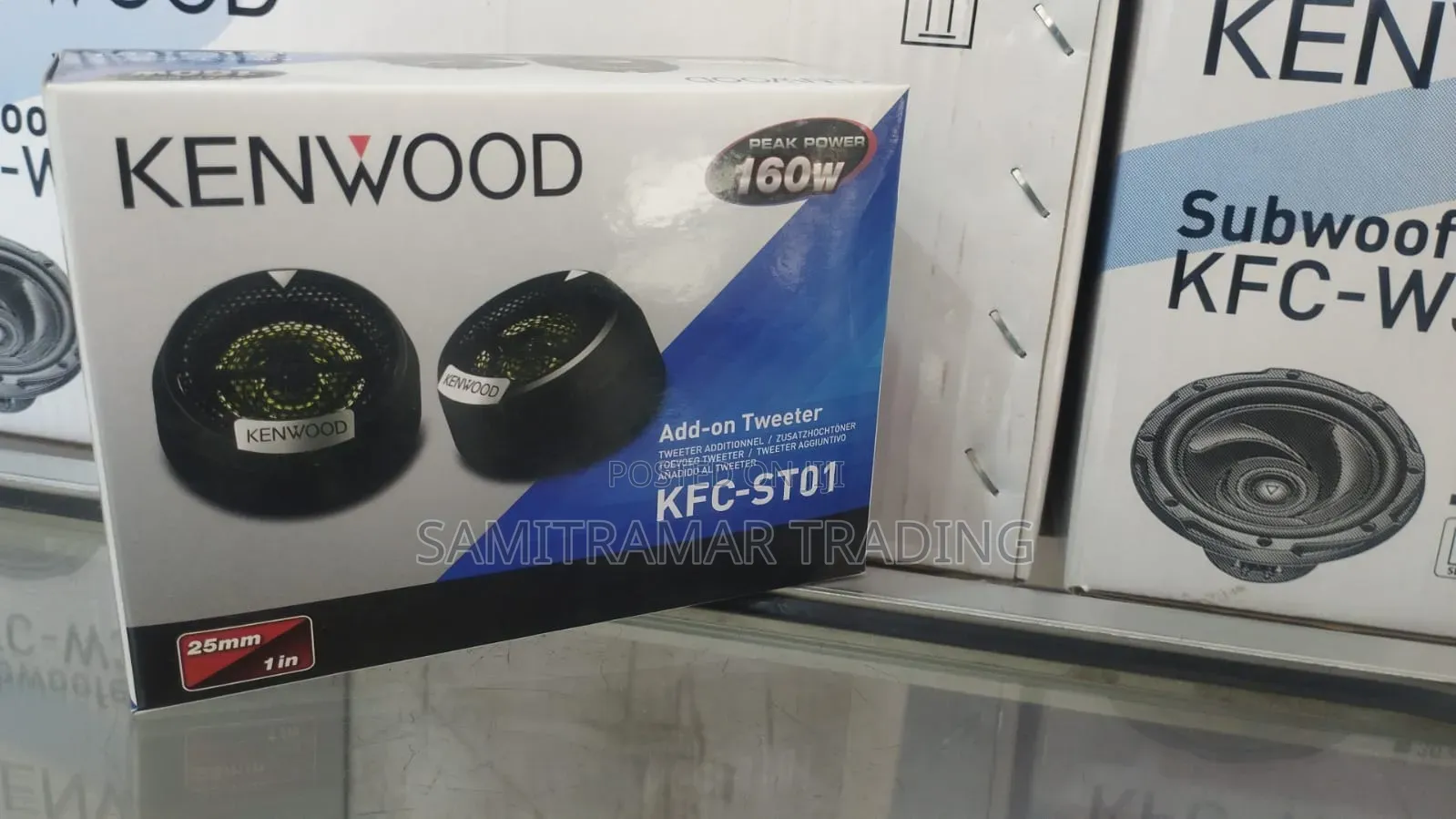 KFC-ST01 Kenwood 13/16" Add-on Component Tweeters 160w