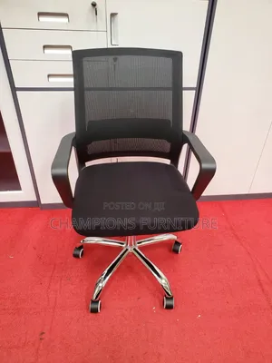 Fixed Armrests Midback Office Chair