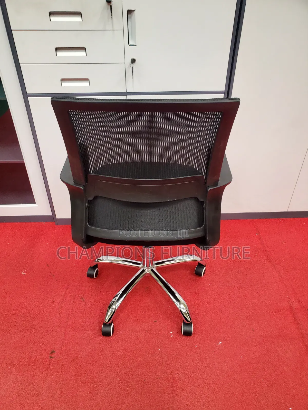 Fixed Armrests Midback Office Chair