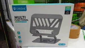Adjustable Metal Phone & Tablet Stand – Multifunctional Desk Holder
