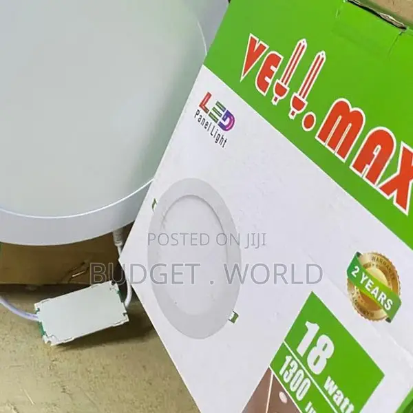 18W Recessed Gypsum LED Light – Modern Indoor Ceiling Panel