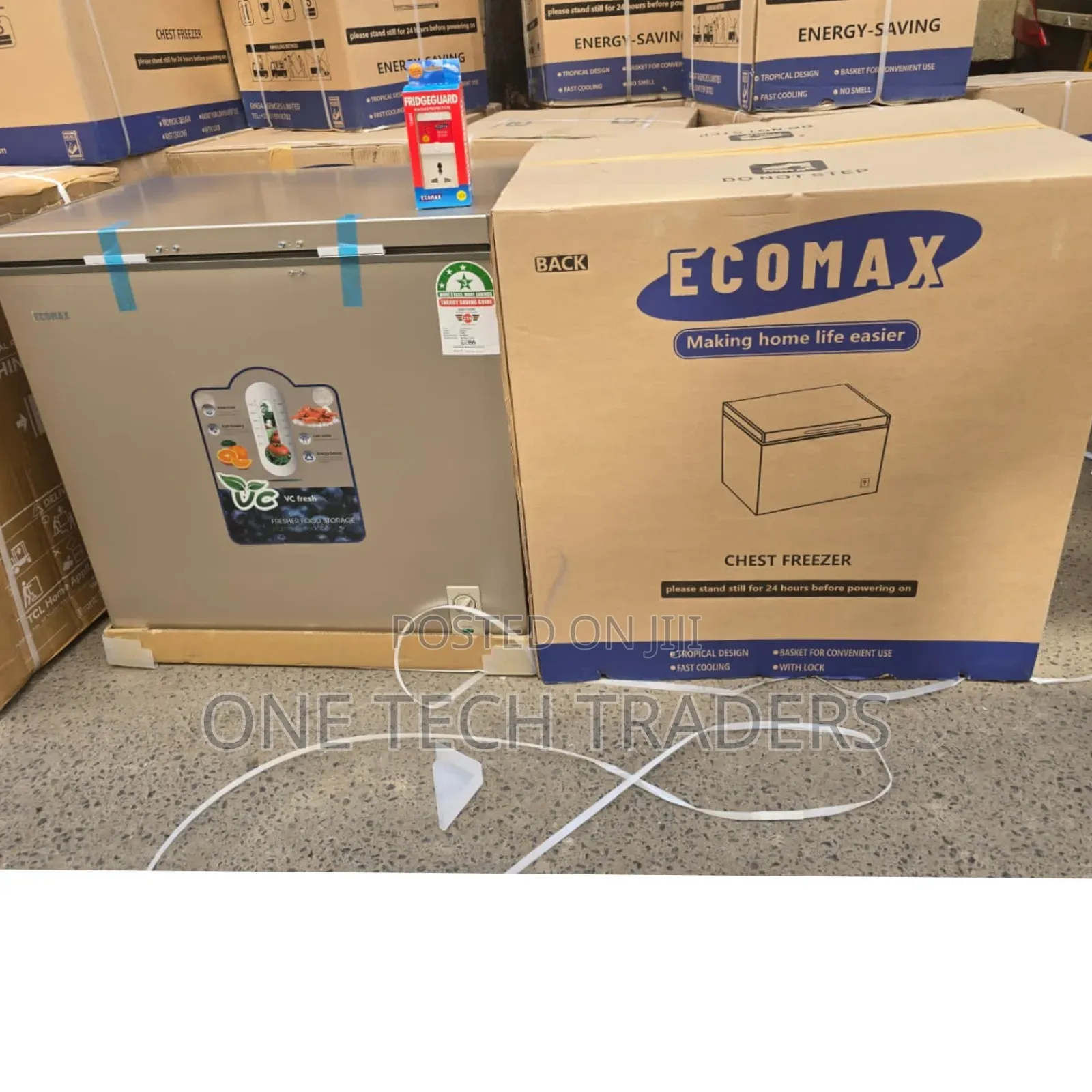 Chest Freezer Ecomax 219litres Plus Free Guard