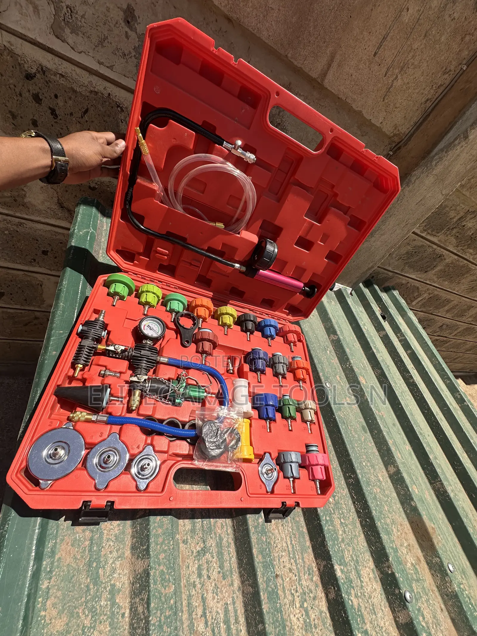 Heavy Duty Italian Technology Radiator Leak Tester