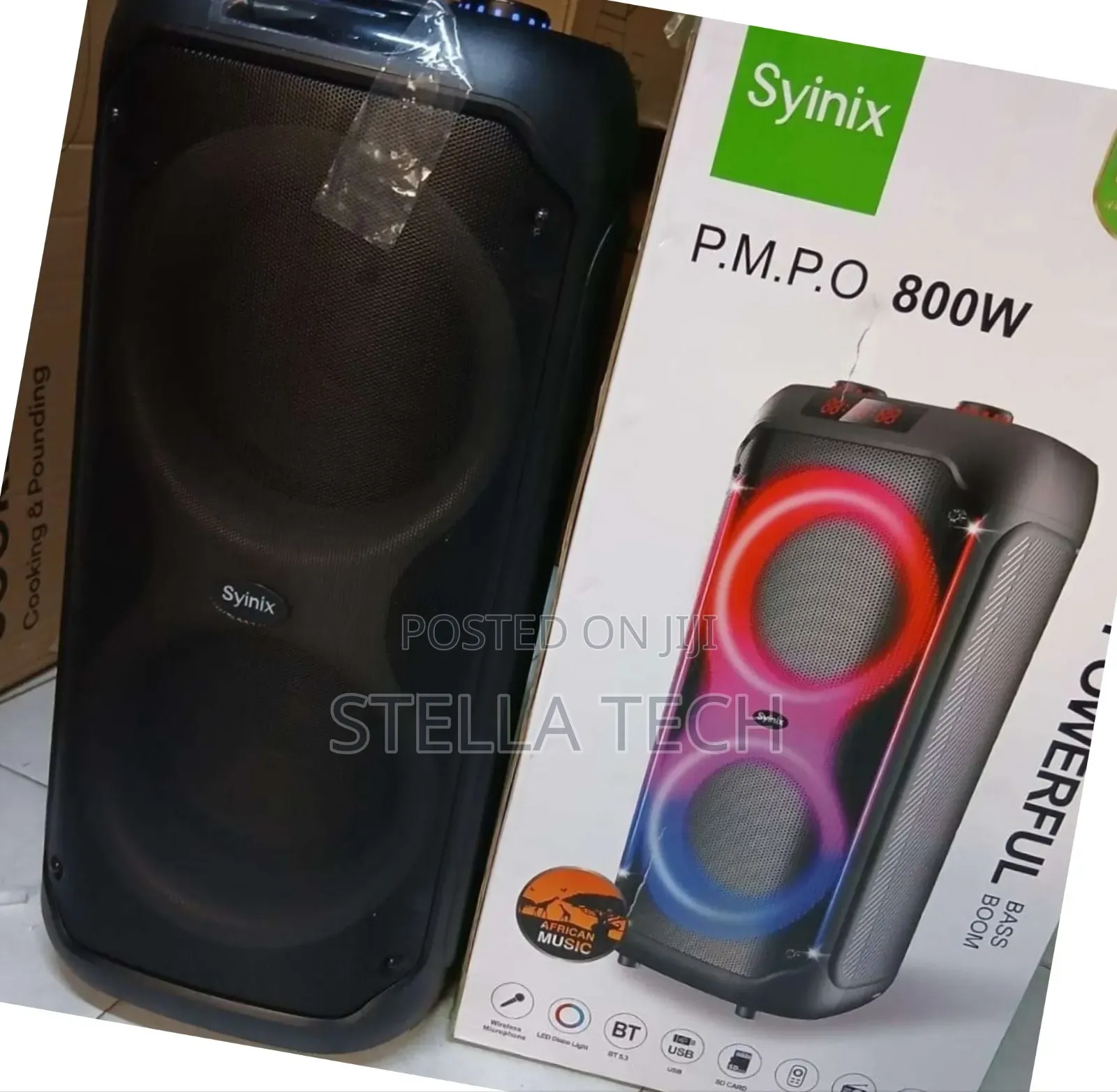 Super Powerful Syinix Bass Boom
Syndj280twd