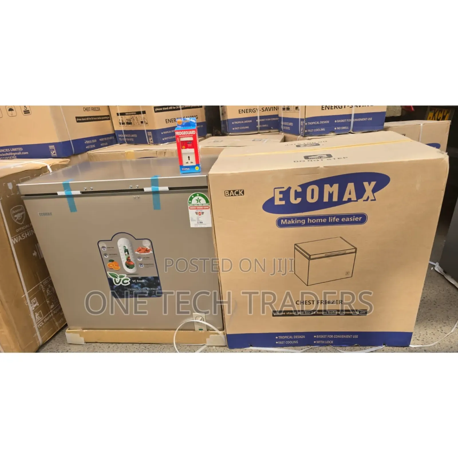 Chest Freezer Ecomax 219litres Plus Free Guard