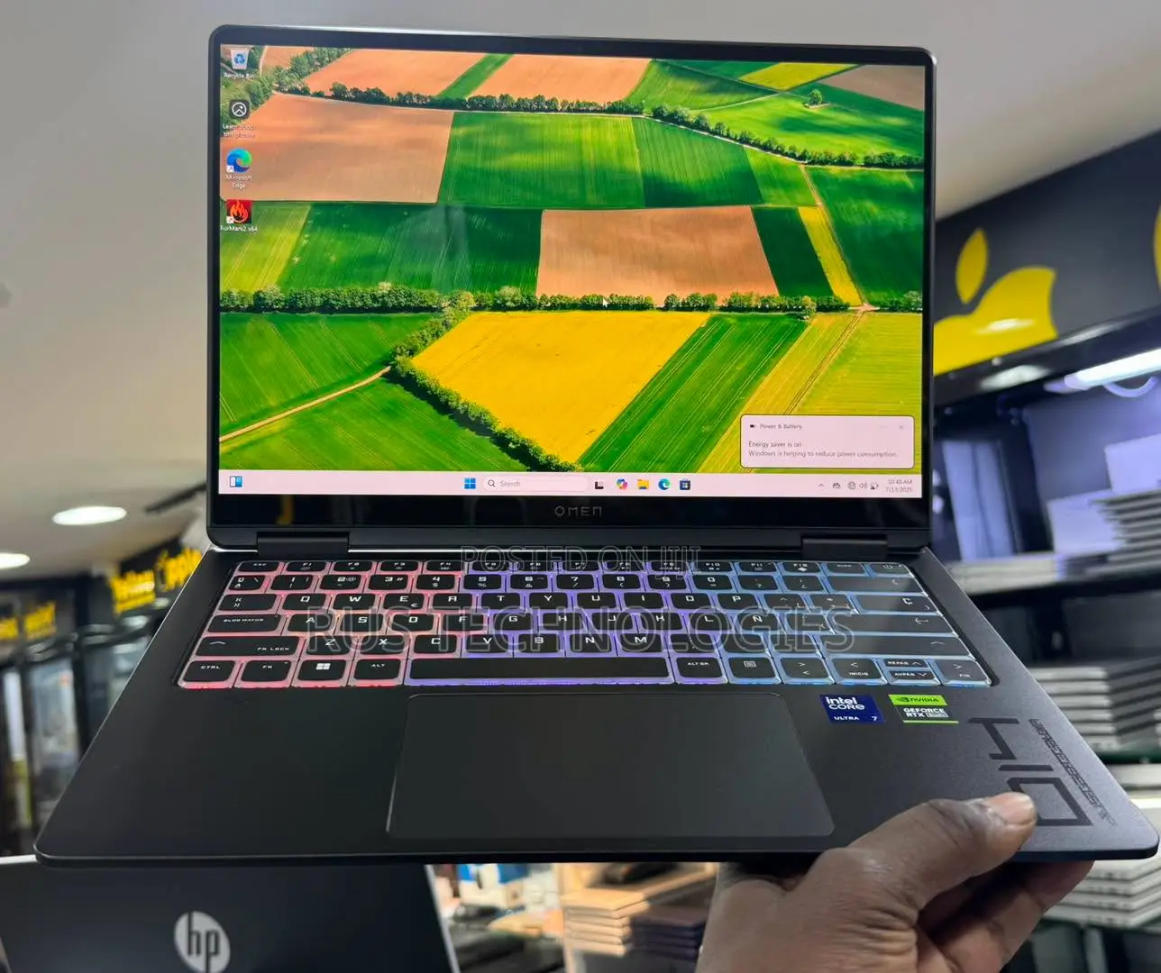 Laptop HP Omen X 16GB Intel Core Ultra 7 SSD 512GB