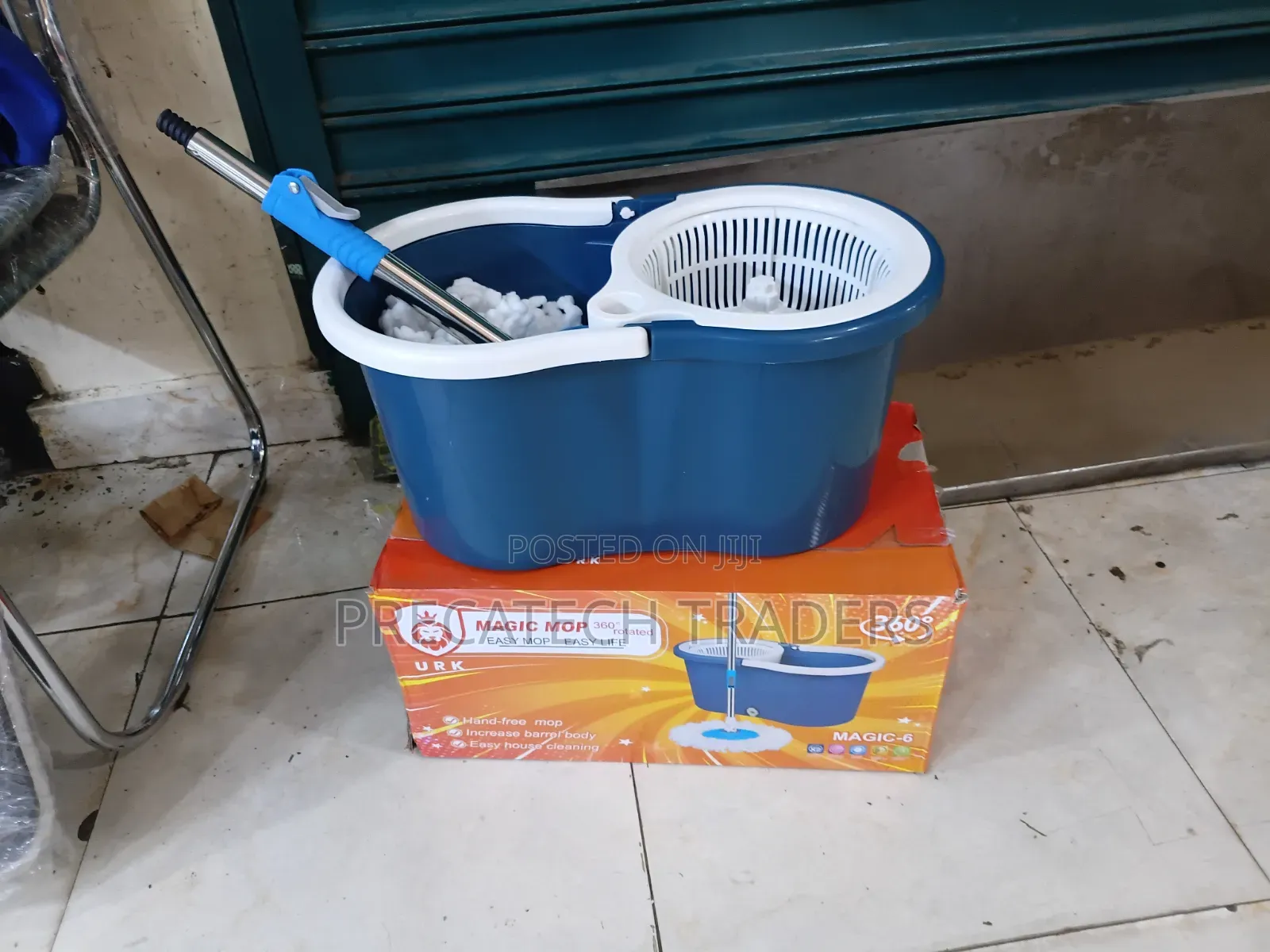 Spin Mop & Bucket Set – Easy Wringer Mop