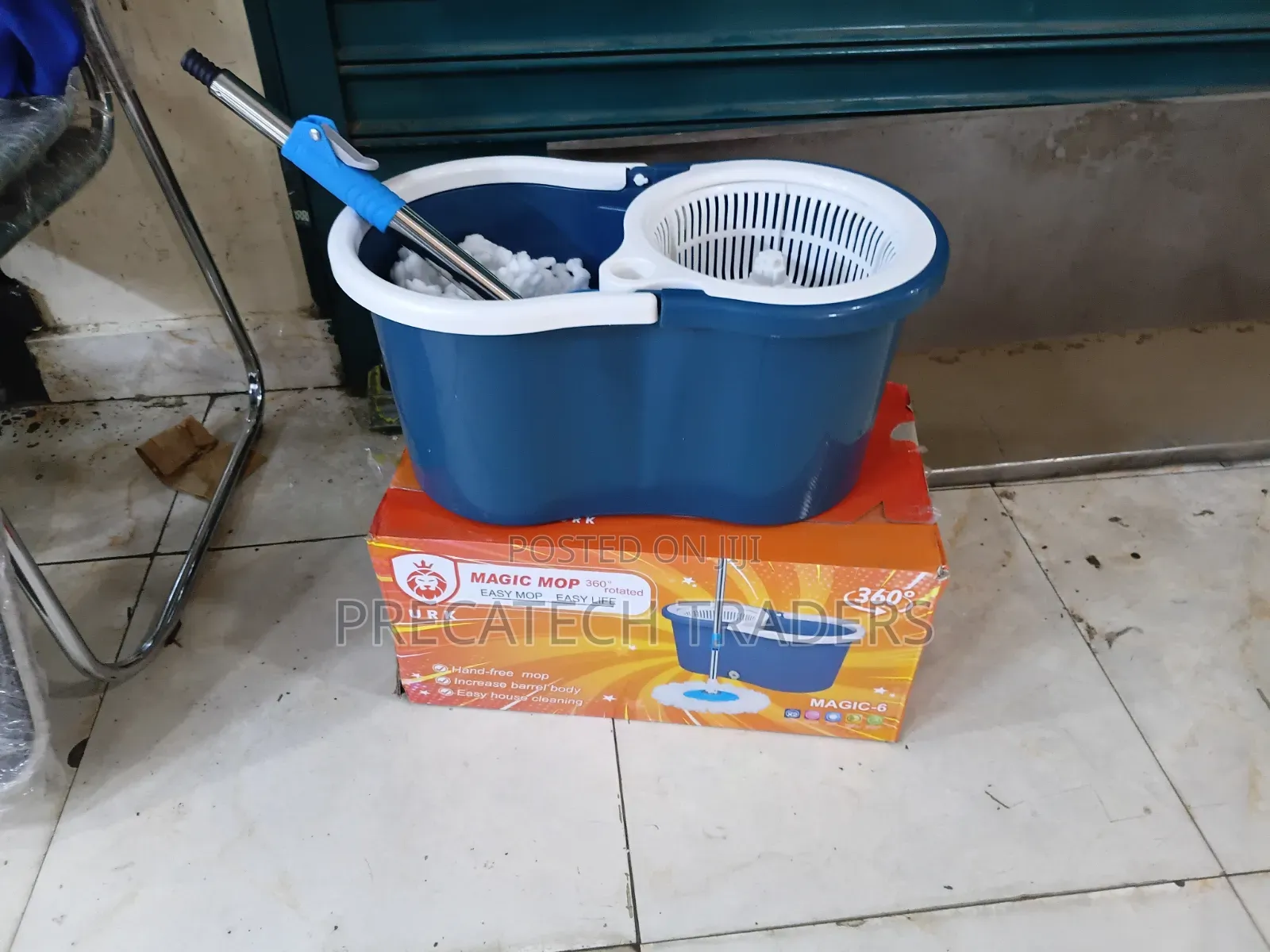 Spin Mop & Bucket Set – Easy Wringer Mop