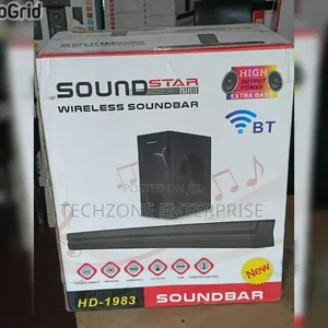 Sound Star Wireless Sound Bar (DH 1983) Speaker System,,