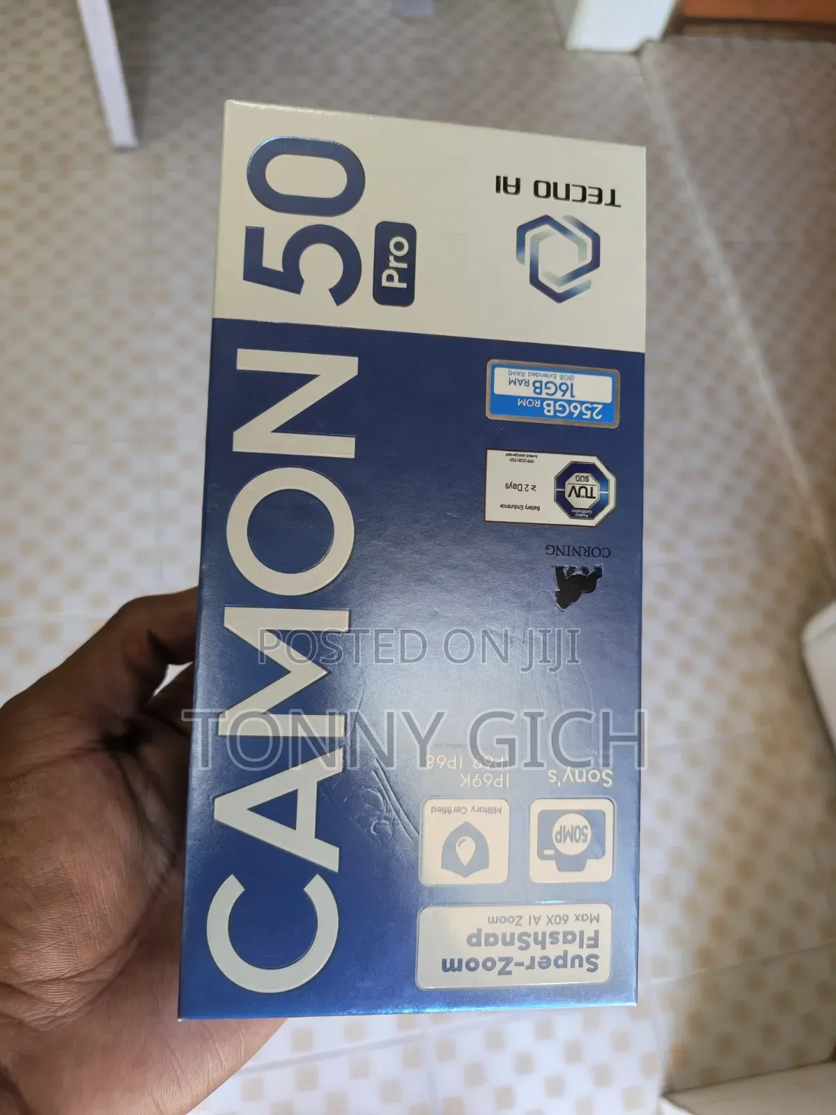Tecno Camon 50 Pro 256 GB Gray