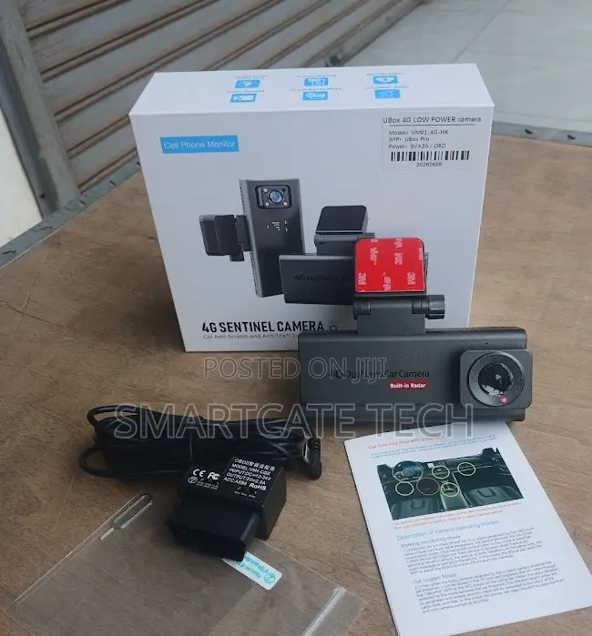 4G Dual Lens Car DVR – Smart Tracking & Night Vision