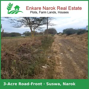 3 Acres Road-Front Land for Sale in Narok, Suswa — Near SGR Station