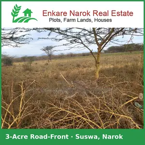 3 Acres Road-Front Land for Sale in Narok, Suswa — Near SGR Station