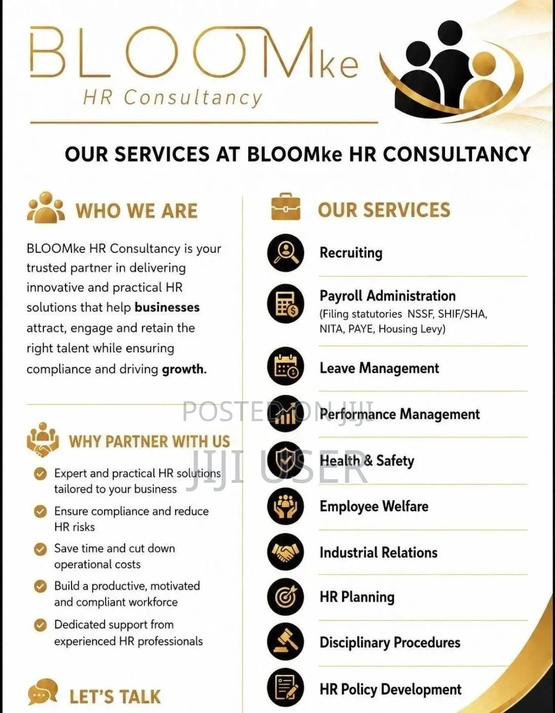 Human Resource (Hr) Consulting Services