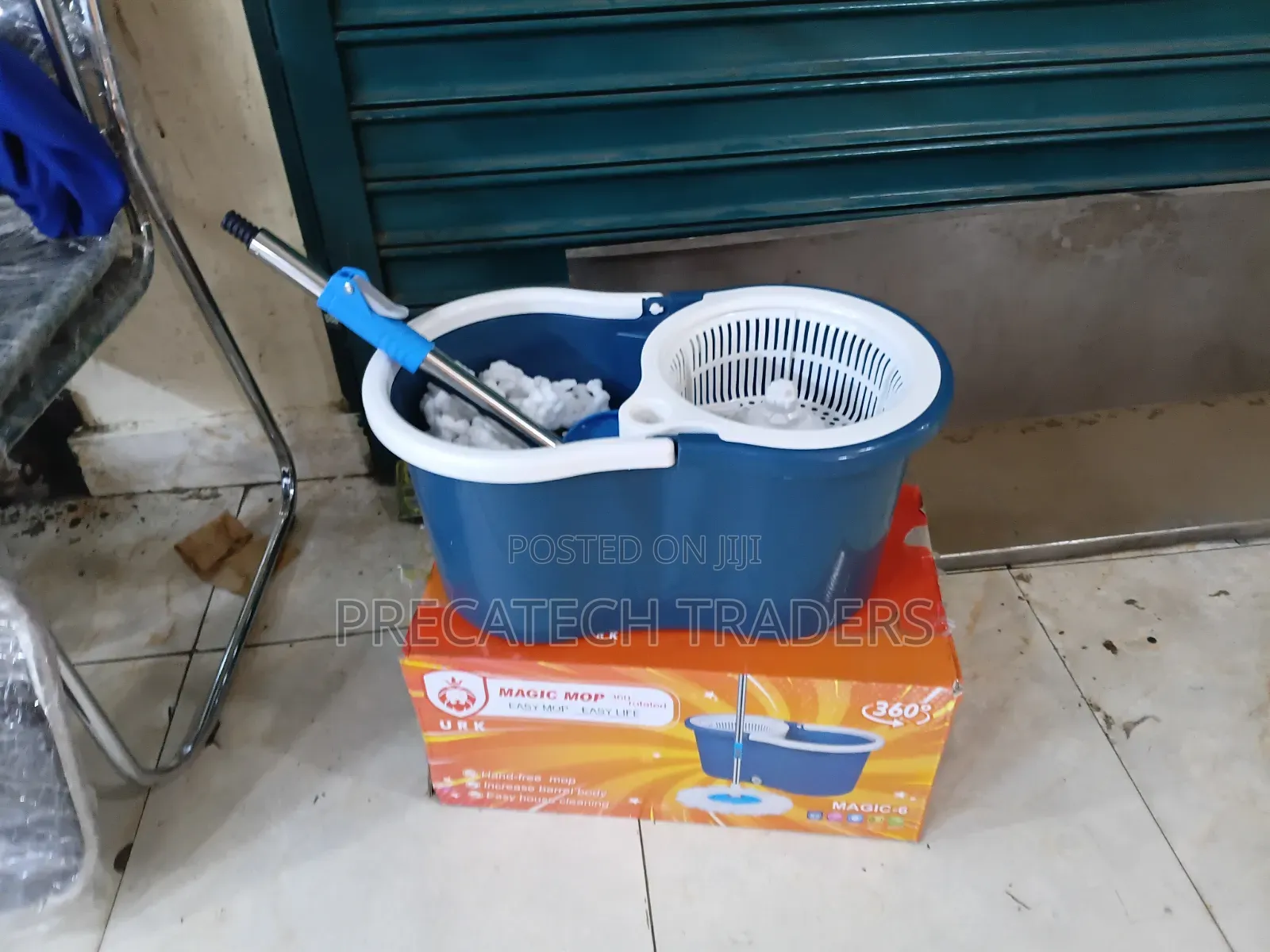 Floor Cleaning Spin Mop – Durable & Easy to Use