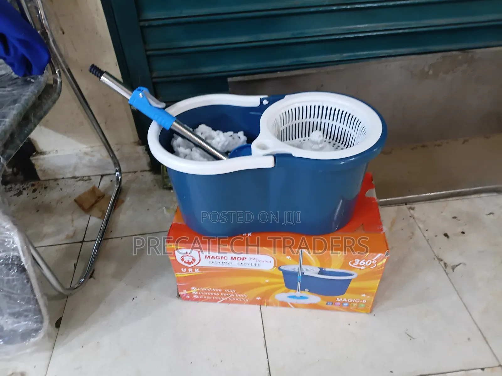 Floor Cleaning Spin Mop – Durable & Easy to Use