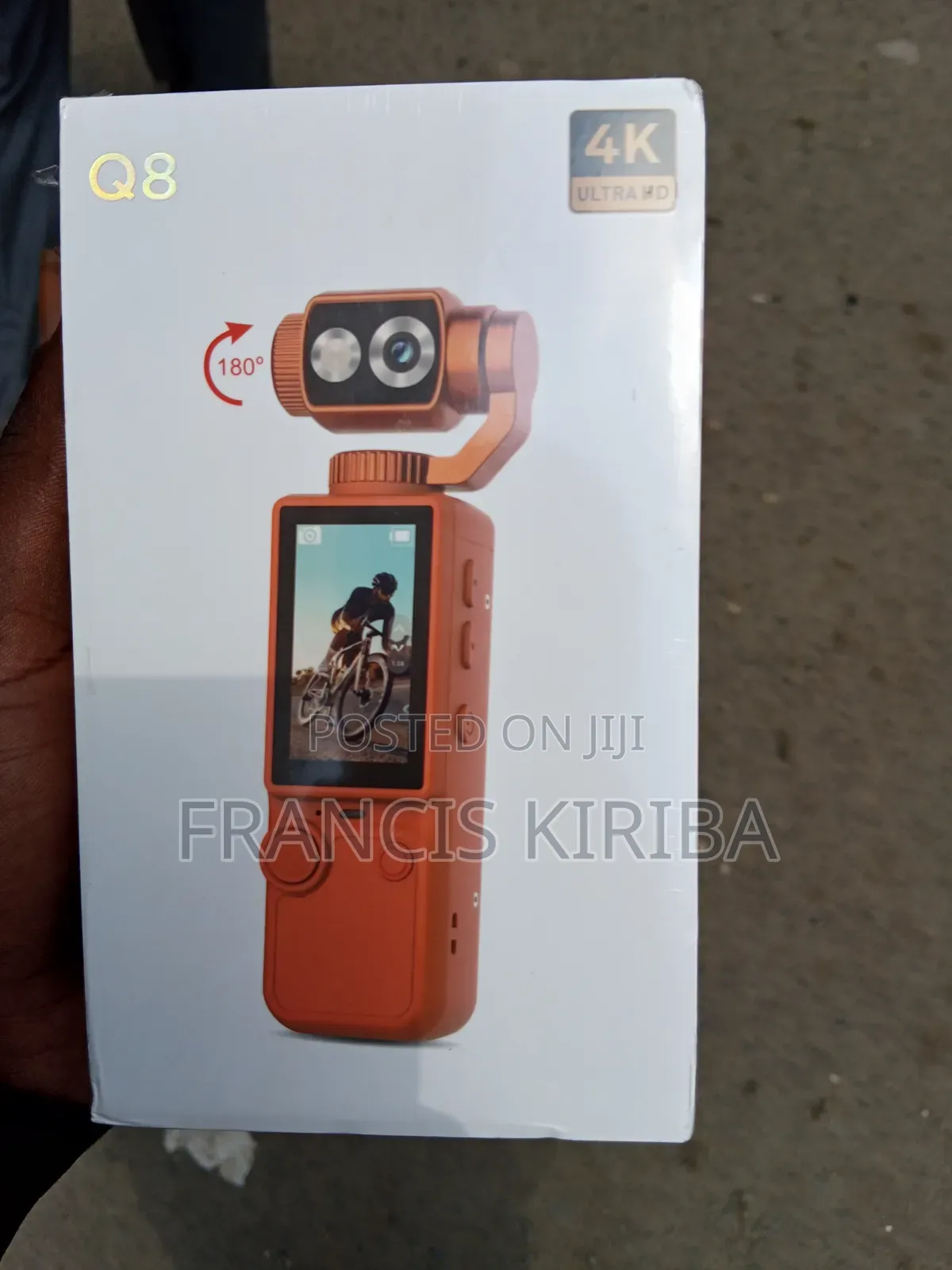 Q8 Pocket Gimbal 4k Ultra HD Camera